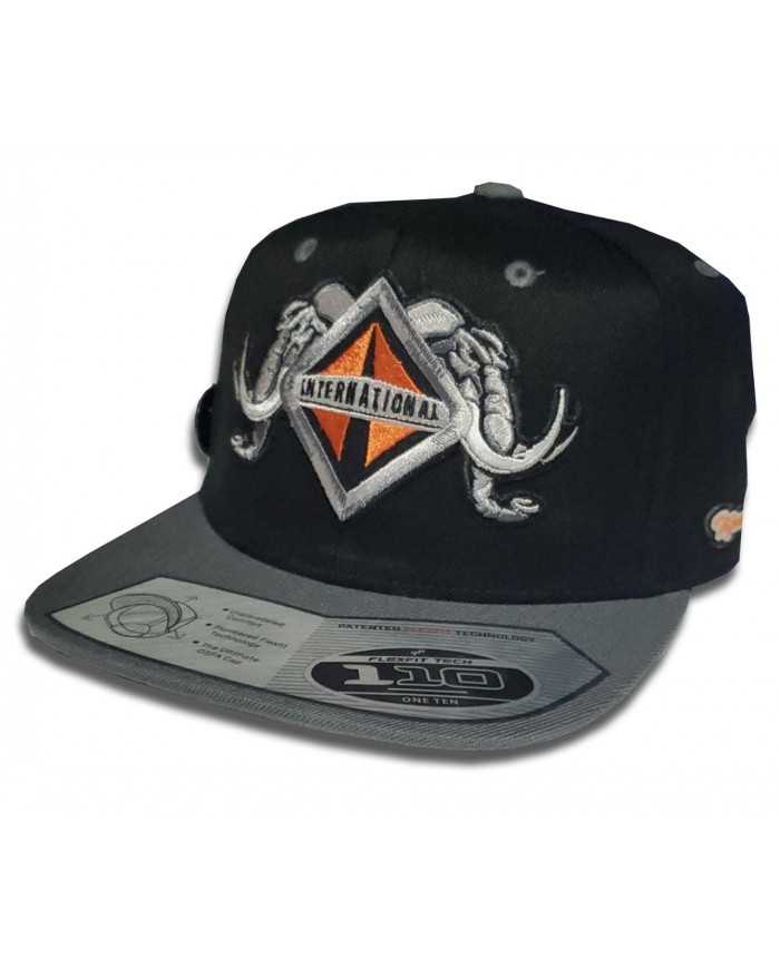 TCS-GORRA GREY/BLACK PARCHE BORDADO INT58