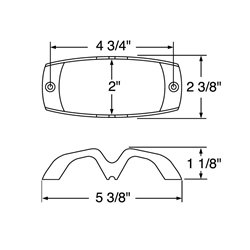 UP30001B-Die Cast Tiger Eye Lens Guard (Bulk)