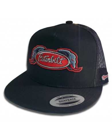 TCS-GORRA BLACK PARCHE BORDADO-PETERBILT 75 TCS-GORRA BLACK PARCHE BORDADO-PETERBILT 75