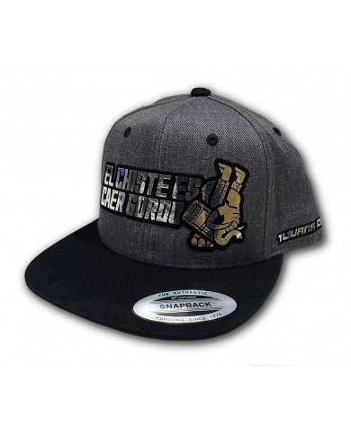 TCS-GORRA GRIS OSCURO PARCHE CAER GORDO TCS-GORRA GRIS OSCURO PARCHE CAER GORDO