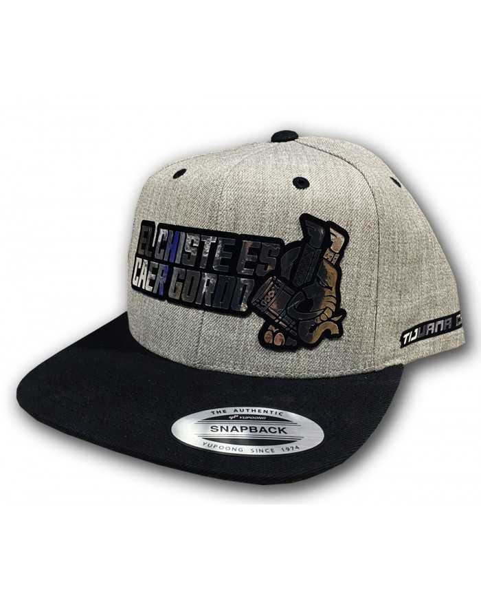 TCS-GORRA GRIS SILVER PARCHE CAER GORDO