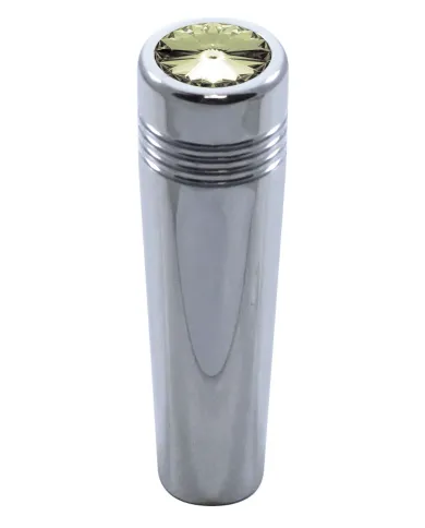 UP40049-Long Chrome Switch Extension With Color Crystal For Kenworth - Smoke Crystal