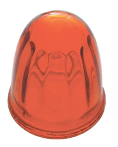 UP30044-Small Glass Marker Light Lens - Amber