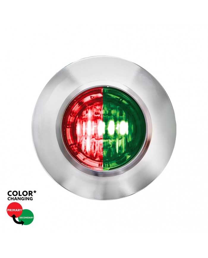 UP36194 - 2 LED 3/4" Mini Dual Function Double Fury Light (Clearance/Marker) - Red & Green LED/Clear Lens UP36194 - 2 LED 3/4" Mini Dual Function Double Fury Light (Clearance/Marker) - Red & Green LED/Clear Lens