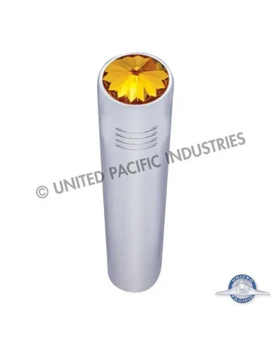 UP40155P-Long Toggle Switch Extension With Amber Crystal For Peterbilt(2-Pack)