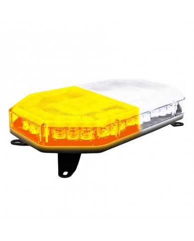 MXM20486YWCL-Emergency Warning Mini-Bar Amber/White Clear Lens MXM20486YWCL-Emergency Warning Mini-Bar Amber/White Clear Lens