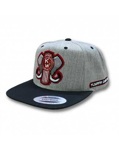 TCS-GORRA GRIS CLARO PARCHE GLITTER RED KW TCS-GORRA GRIS CLARO PARCHE GLITTER RED KW