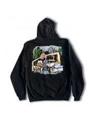 TCS HOODIE BLACK TIJUANA NIGHTS -TCSS226
