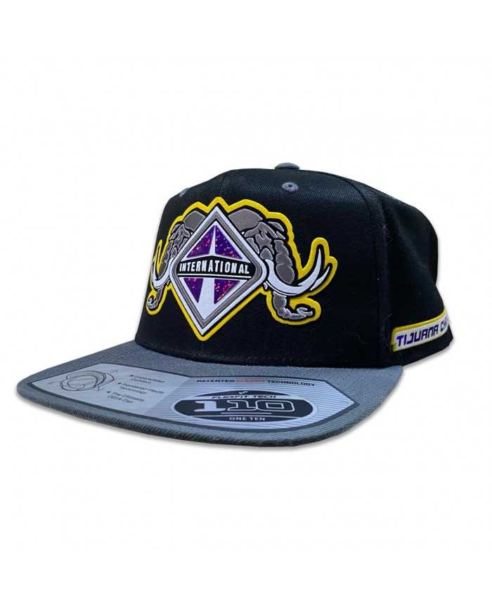 TCS-GORRA GREY/BLACK PARCHE GLITTER PURPLE INTERNATIONAL TCS-GORRA GREY/BLACK PARCHE GLITTER PURPLE INTERNATIONAL