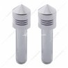UP40180-Chrome Door Lock Knob - Pointed (2pc/set)