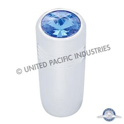 UP40184-1-5/8" Short Toggle Switch Extension With Color Crystal - Blue Crystal