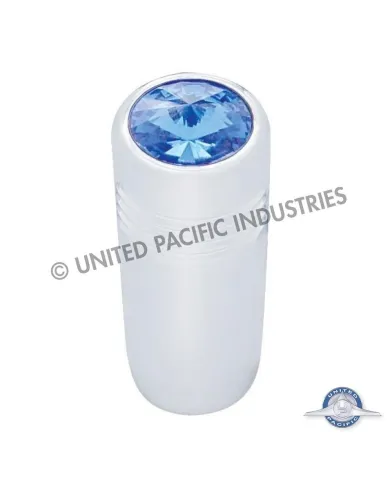 UP40184-1-5/8" Short Toggle Switch Extension With Color Crystal - Blue Crystal