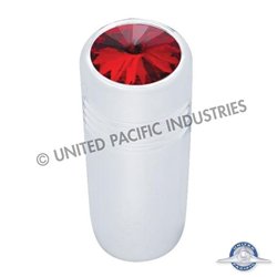 UP40187-1-5/8" Short Toggle Switch Extension With Color Crystal - Red Crystal