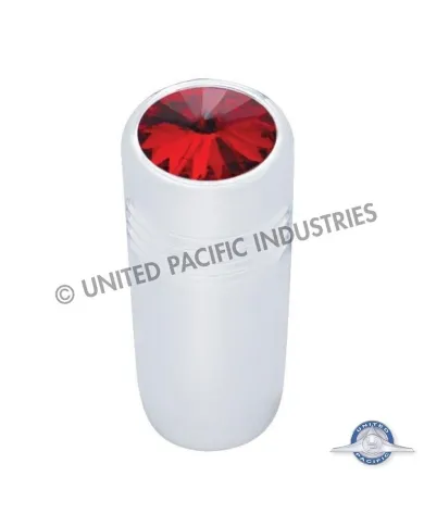 UP40187-1-5/8" Short Toggle Switch Extension With Color Crystal - Red Crystal