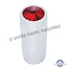 UP40187-1-5/8" Short Toggle Switch Extension With Color Crystal - Red Crystal