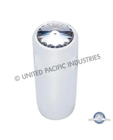 UP40188-1-5/8" Short Toggle Switch Extension With Color Crystal - Clear Crystal