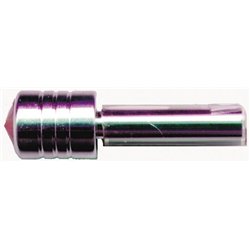 UP40200-Chrome Door Lock Knob With 7/16" Blue Crystal (2pc/set)
