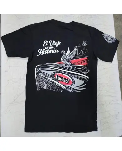 TCSP227-PLAYERA PETERBILT EL VIAJE ES MI HISTORIA