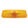 UP30051-Dual Bulbs Rectangular Light (Clearance/Marker) - Amber Lens