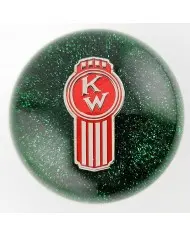 Glitter Crooked KW Kenworth Ball Shift Knob Glitter Crooked KW Kenworth Ball Shift Knob