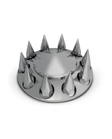 NTP11220-P - CH PLASTIC POINTED FRONT AXLE COVER W/33mm POINTED SCREW ON LUG NUTS