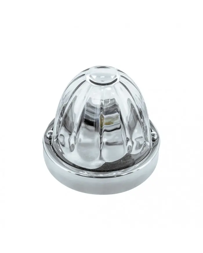UP20722 - Glass Watermelon Flush Mount Kit -Clear