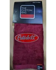 Truck Rags Peterbilt/ Red Peter logo (1 PZ) Truck Rags Peterbilt/ Red Peter logo (1 PZ)