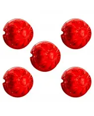 UP30314P5 - Watermelon Glass Marker Light Lens - Red (5 Pcs)