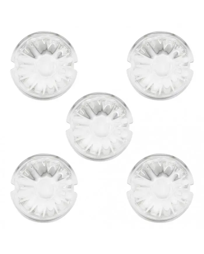 UP30520P5 - Watermelon Glass Marker Light Lens - Clear (5 Pcs)