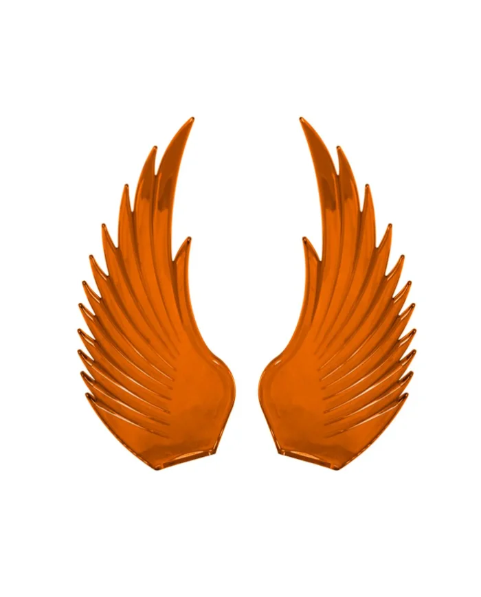 GG48040-AMBER WINDRIDERS NEW STYLE WINGS GG48040-AMBER WINDRIDERS NEW STYLE WINGS