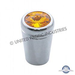 UP40221-Mini Toggle Switch Extension With Amber Crystal For Kenworth (Card of 3)