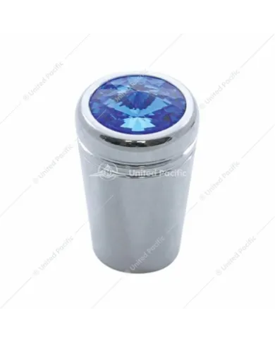 UP40222-Mini Toggle Switch Extension With Blue Crystal For Kenworth (Card of 3)