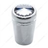 UP40223-Mini Toggle Switch Extension With Clear Crystal For Kenworth (Card of 3)