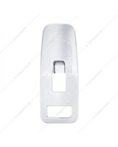 UP41554 - Chrome Plastic Door Switch Cover For 2013-2024 Kenworth T680-Passenger UP41554 - Chrome Plastic Door Switch Cover For 2013-2024 Kenworth T680-Passenger