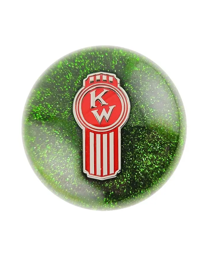 Glitter Crooked KW Kenworth Ball Shift Knob Glitter Crooked KW Kenworth Ball Shift Knob