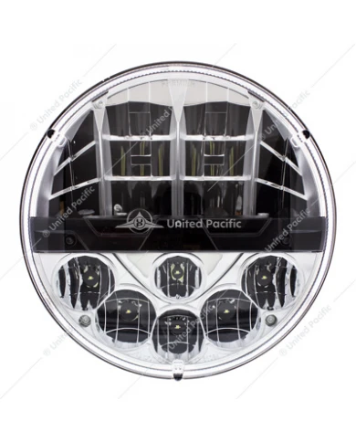 UP31084 - ULTRALIT - High Power LED 7" Headlight With Polycarbonate Lens & Housing UP31084 - ULTRALIT - High Power LED 7" Headlight With Polycarbonate Lens & Housing