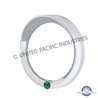 UP40640-Signature Series Speed/Tachometer Gauge Cover With Visor For 2006+ Peterbilt -Green Crystal