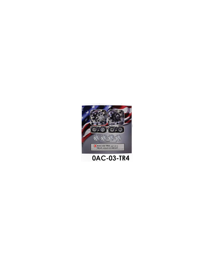 LNC0AC-03-TR4-Rear Axle Cover Kit w/Top Hat Style Nut Covers LNC0AC-03-TR4-Rear Axle Cover Kit w/Top Hat Style Nut Covers