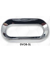 LNC0VOB-SL-Oval Screwless Light Bezel w/Visor
