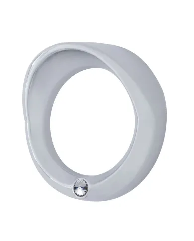 UP40681-Signature Series Small Gauge Cover With Visor For 2006+ Peterbilt - Clear Crystal