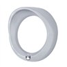 UP40681-Signature Series Small Gauge Cover With Visor For 2006+ Peterbilt - Clear Crystal