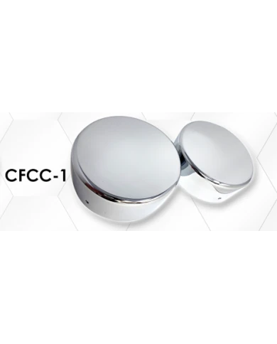 LNCCFCC-1-Chrome Plated Billet Aluminum KW Fuel Cap Cover (Set of 2)