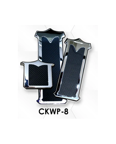 LNCCKWP-8-Chrome Plated Billet Aluminum KW Foot Pedal Set ('05 & Older) (Set of 3) LNCCKWP-8-Chrome Plated Billet Aluminum KW Foot Pedal Set ('05 & Older) (Set of 3)