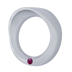 UP40683-Signature Series Small Gauge Cover With Visor For 2006+ Peterbilt - Purple Crystal