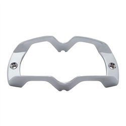 UP30103B-Chrome Plastic Tiger Eye Lens Guard (Bulk)