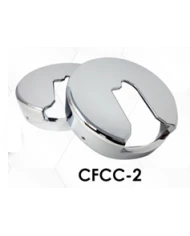LNCCFCC-2-Chrome Plated Billet Aluminum PB Fuel Cap Cover (Set of 2)