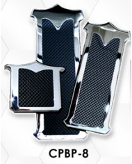 LNCCPBP-8-Chrome Plated Billet Aluminum PB Pedal Set ('85 & Newer) (Set of 3) LNCCPBP-8-Chrome Plated Billet Aluminum PB Pedal Set ('85 & Newer) (Set of 3)
