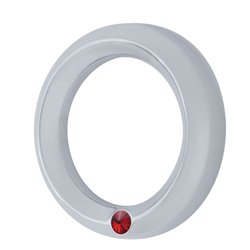 UP40691-Signature Series Small Gauge Cover For 2006+ Peterbilt - Red Crystal