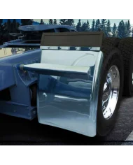 TXTFEN-Q31GR-Fenders - Smoke & Mirror - Green - Quarter - 31" with Triangle Mounts TXTFEN-Q31GR-Fenders - Smoke & Mirror - Green - Quarter - 31" with Triangle Mounts