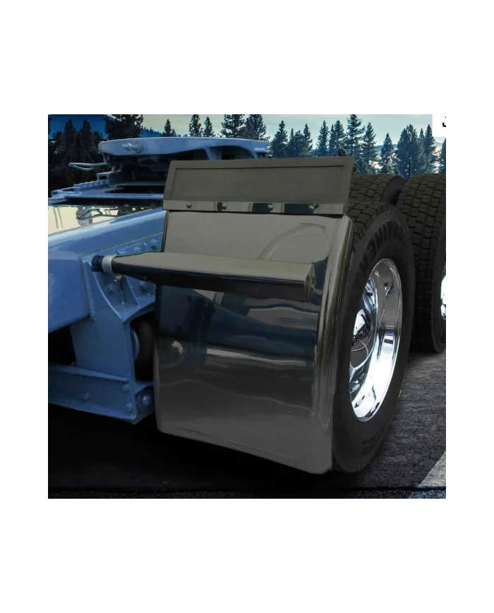 TXTFEN-Q31B-Fenders - Smoke & Mirror - Black - Quarter - 31" with Triangle Mounts TXTFEN-Q31B-Fenders - Smoke & Mirror - Black - Quarter - 31" with Triangle Mounts